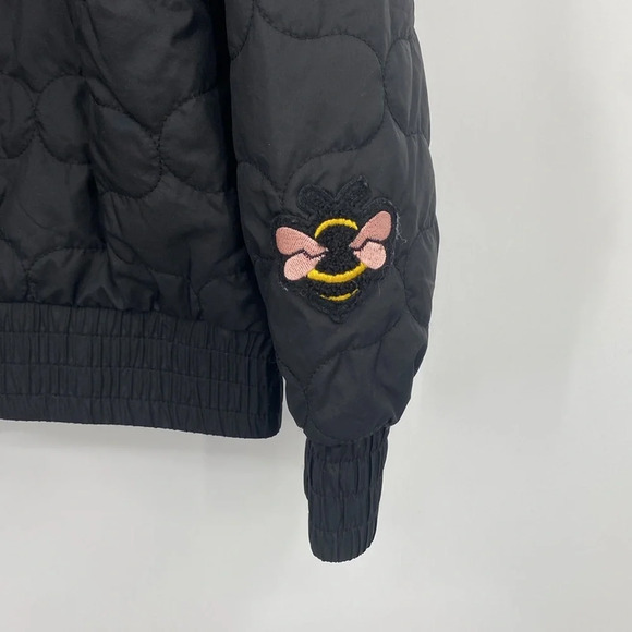 Puma x Sue Tsai Varsity Jacket Womens Size‎ XL Black Embroidered Woven Full Zip - Picture 13 of 15